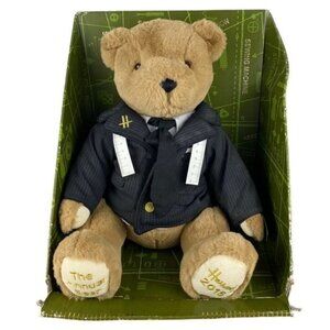 HARRODS The Annual Bear  The Tailor 2016 Collectible Brown Plush Teddy in Suit